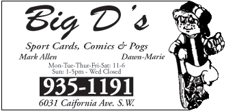 Big D's sports cards